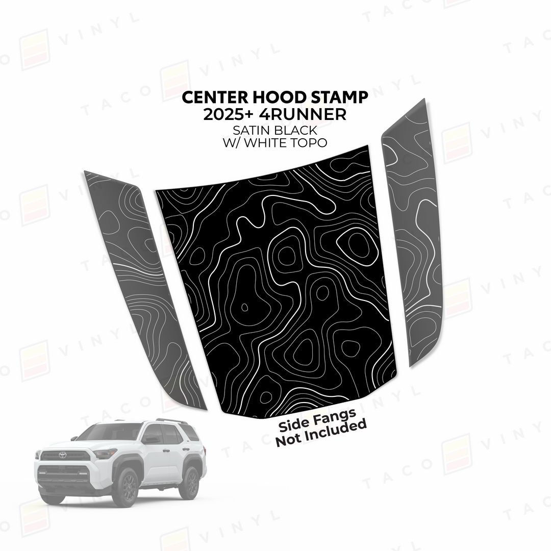 2025+ 4Runner Apex Center Hood Stamp