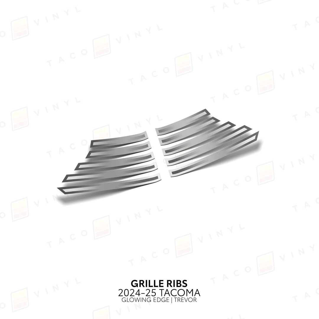 2024+ Tacoma Glowing Edge Grille Rib Decal