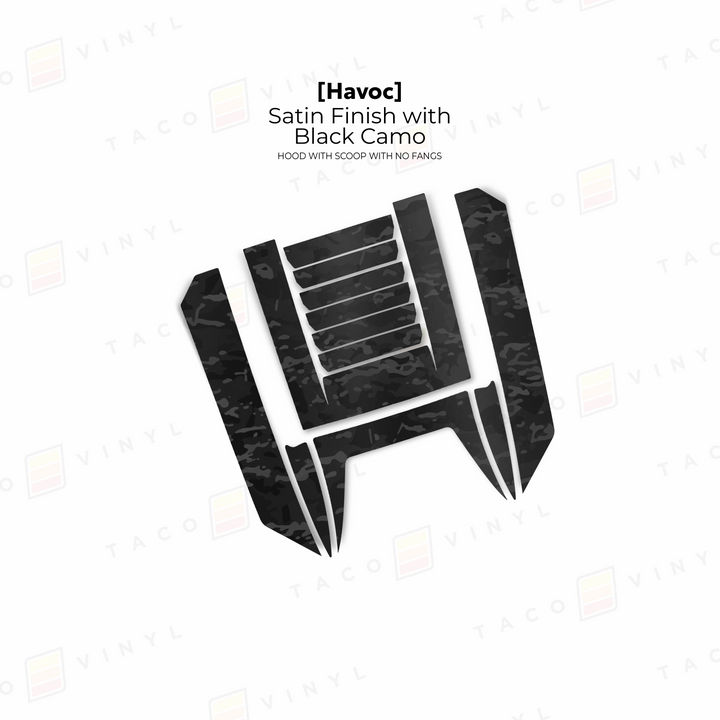 2024+ Tacoma/2025+ 4Runner Havoc Hood Scoop Stamp