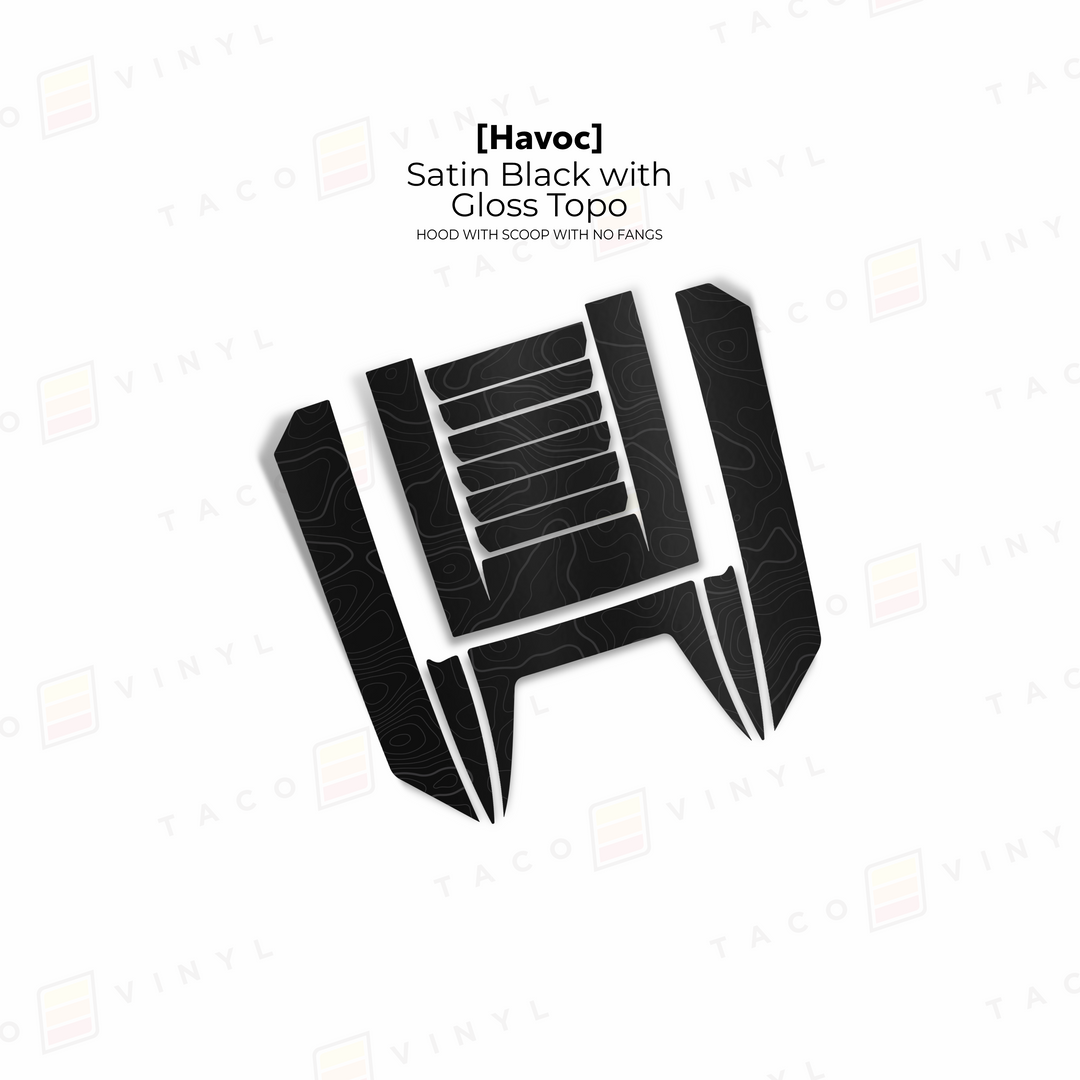2024+ Tacoma/2025+ 4Runner Havoc Hood Scoop Stamp