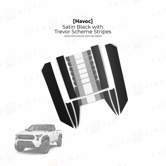 2024+ Tacoma Havoc Hood Scoop Stamp (W/ No Fangs)