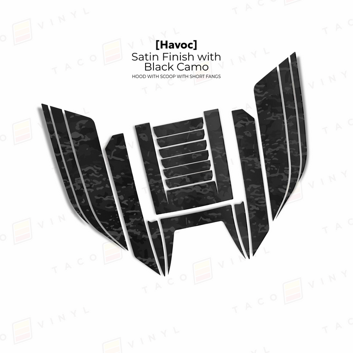 2024+ Tacoma/2025+ 4Runner Havoc Hood Scoop Stamp