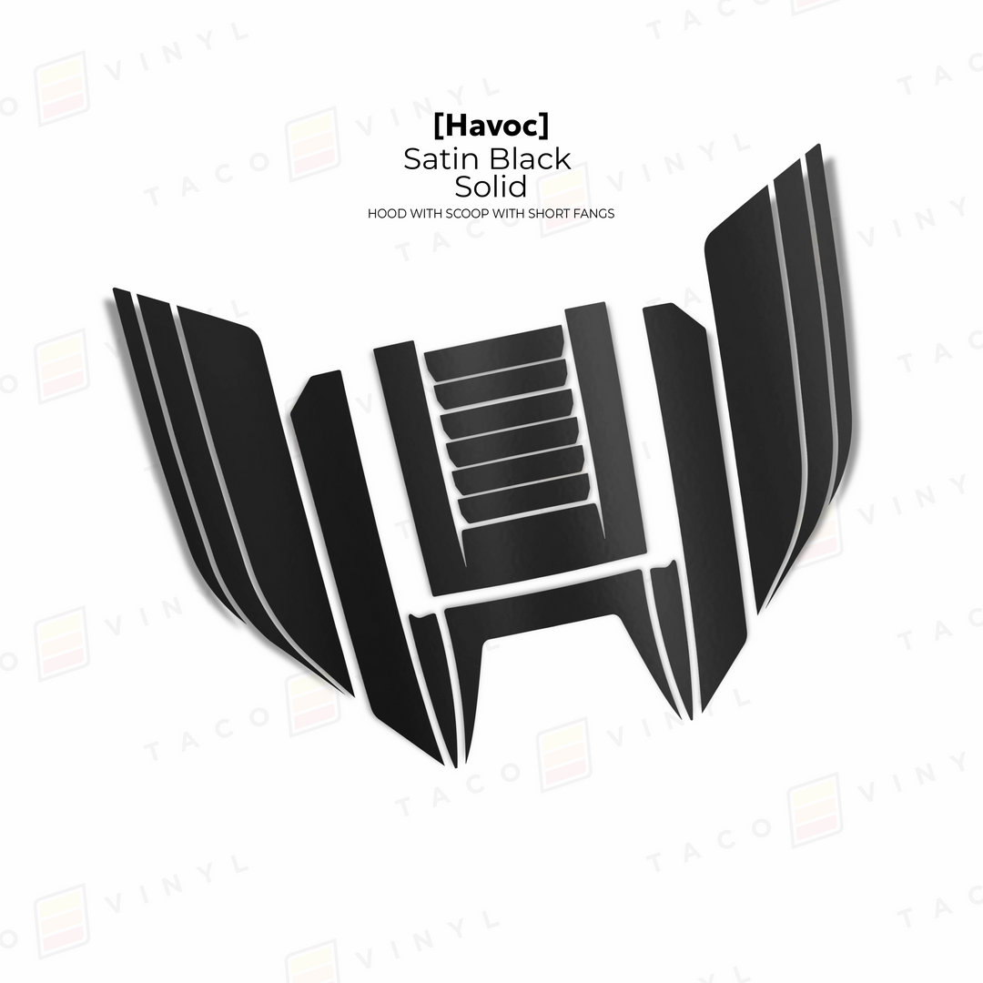2024+ Tacoma/2025+ 4Runner Havoc Hood Scoop Stamp