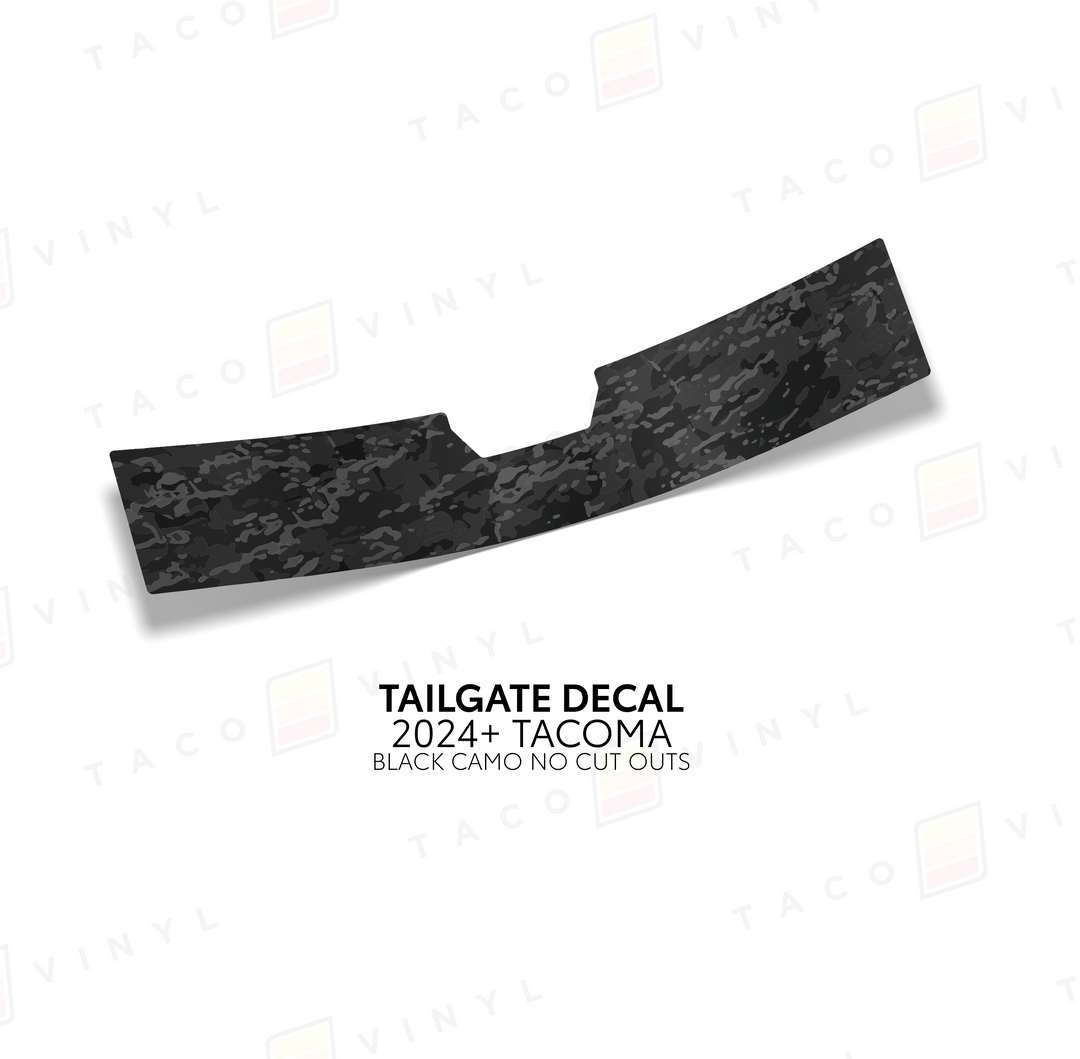 2024+ Tacoma Tailgate Topo Decal