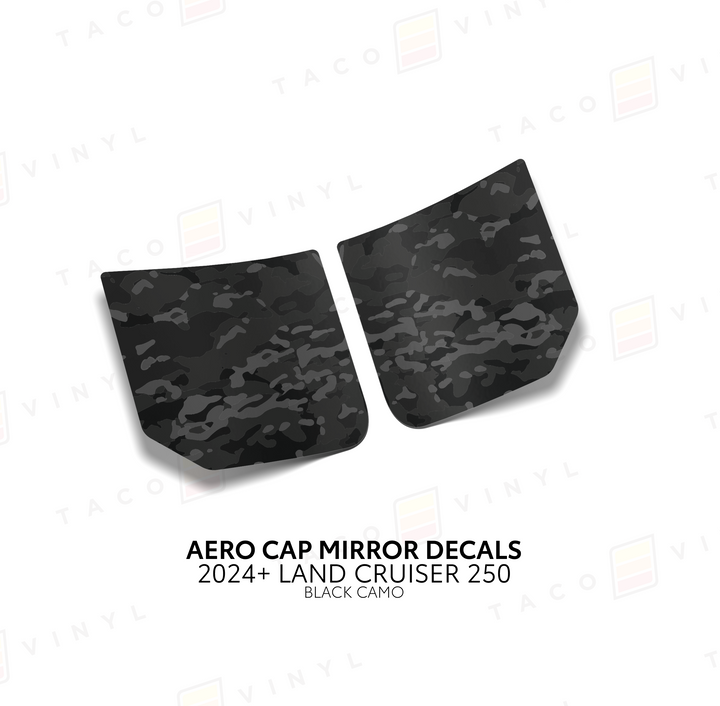 2024+ Land Cruiser 250 Aero Cap Mirror Decals