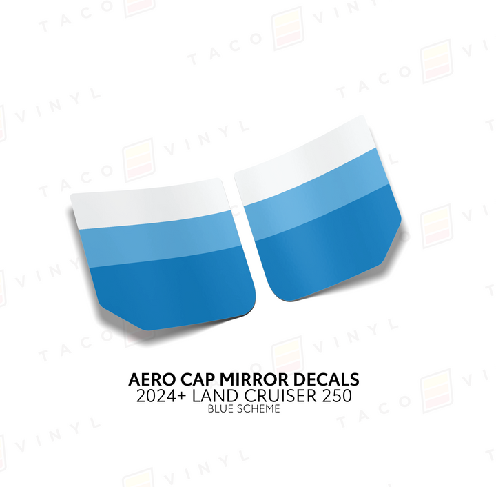 2024+ Land Cruiser 250 Aero Cap Mirror Decals