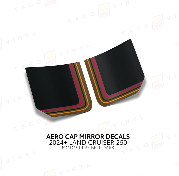 2024+ Land Cruiser 250 Aero Cap Mirror Decals