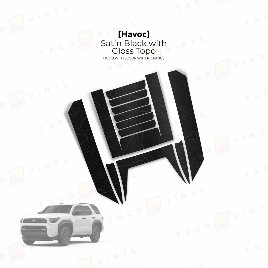 2025+ 4Runner Havoc Hood Scoop Stamp (W/ No Fangs)