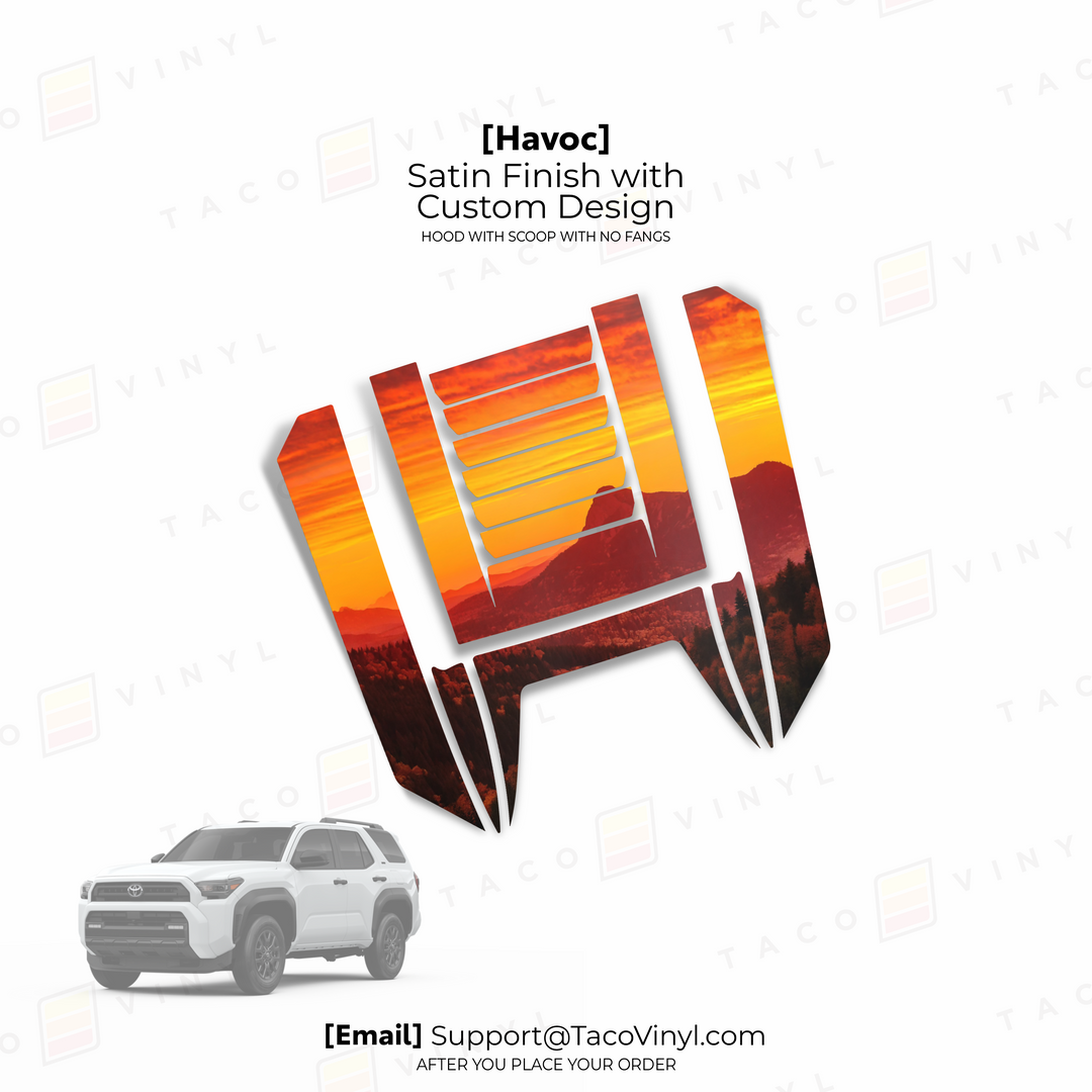 2025+ 4Runner Havoc Hood Scoop Stamp (W/ No Fangs)