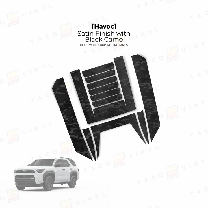2025+ 4Runner Havoc Hood Scoop Stamp (W/ No Fangs)