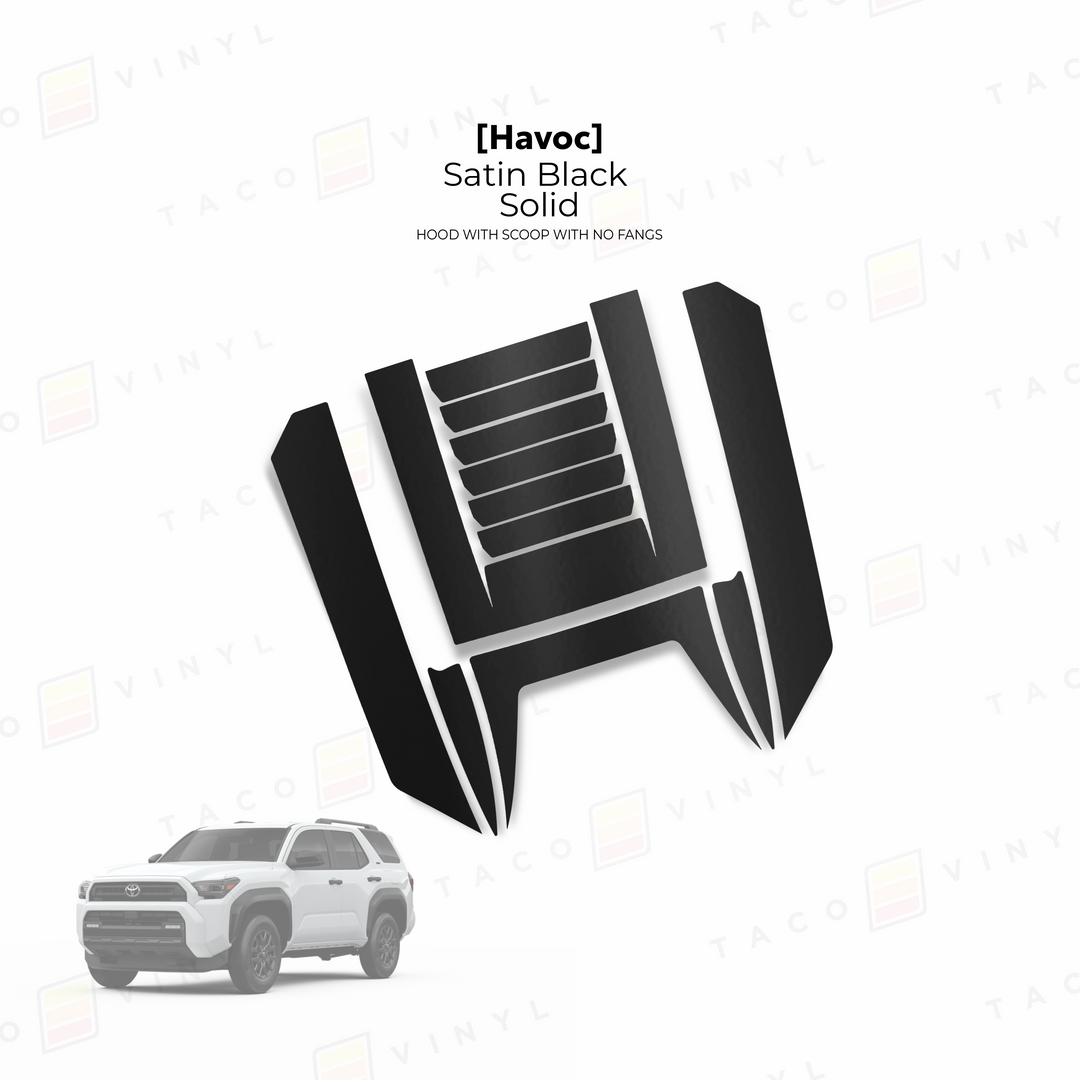2025+ 4Runner Havoc Hood Scoop Stamp (W/ No Fangs)