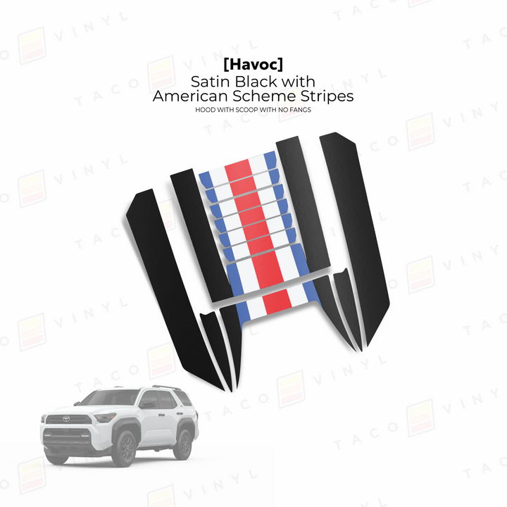 2025+ 4Runner Havoc Hood Scoop Stamp (W/ No Fangs)