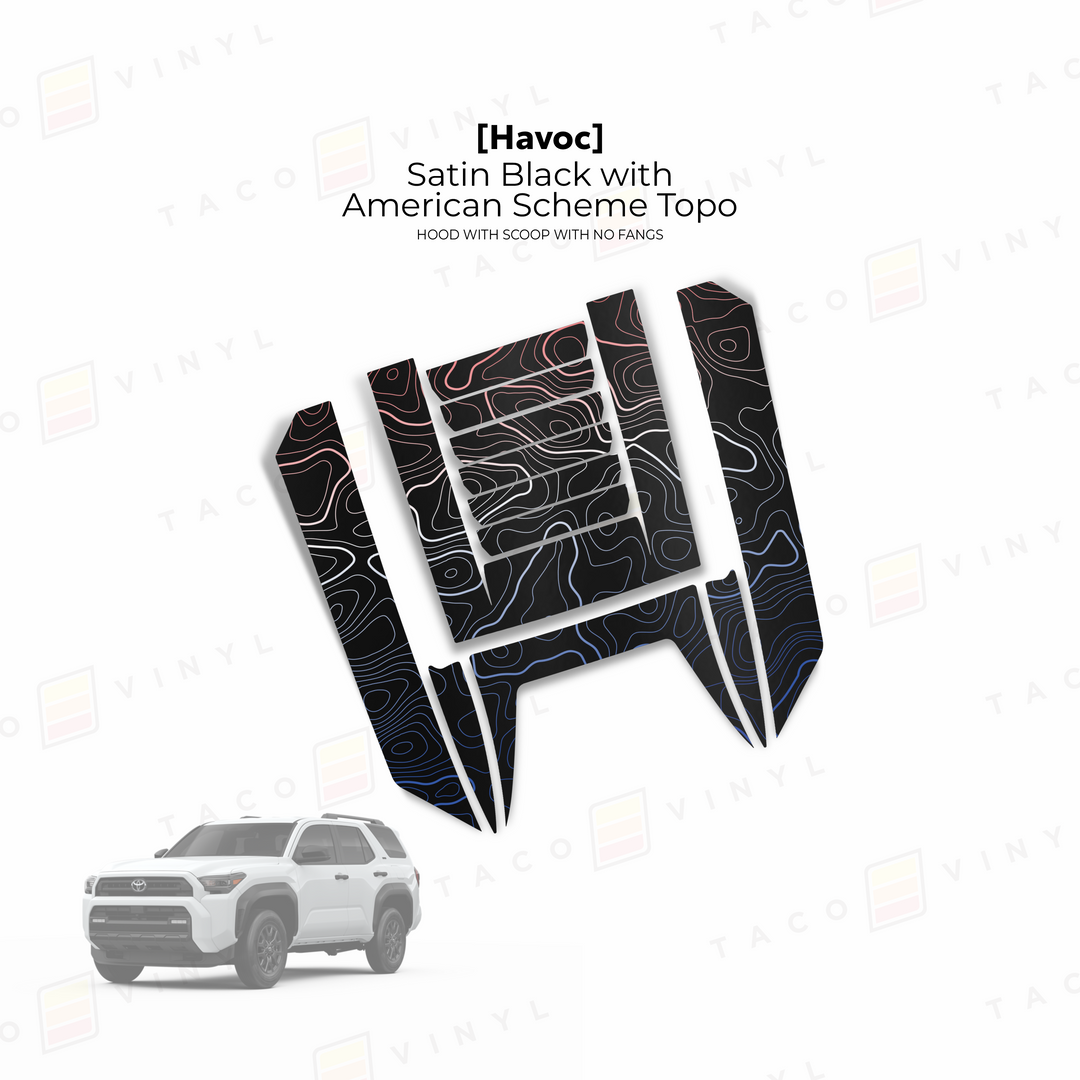 2025+ 4Runner Havoc Hood Scoop Stamp (W/ No Fangs)