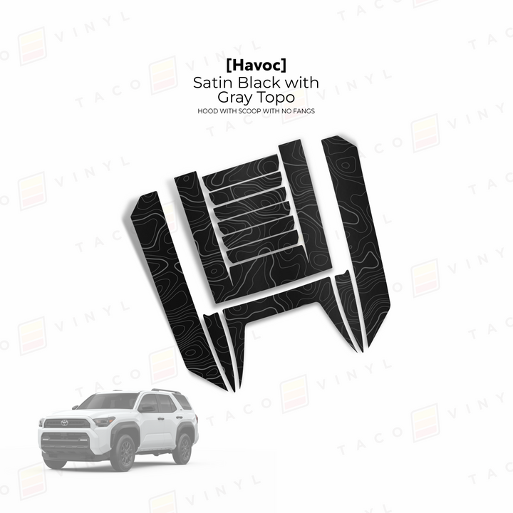 2025+ 4Runner Havoc Hood Scoop Stamp (W/ No Fangs)