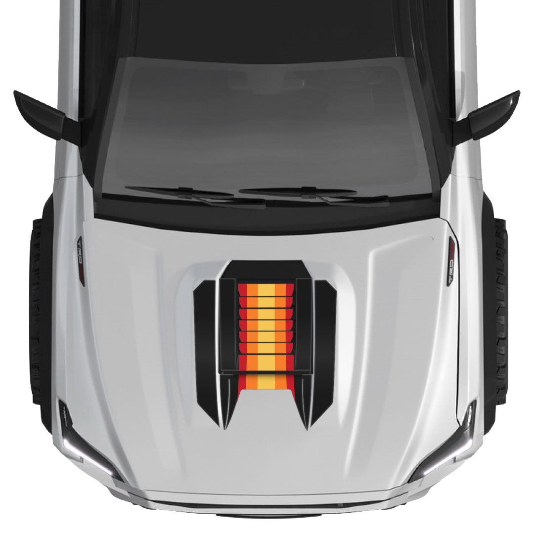 2025+ 4Runner Havoc Hood Scoop Stamp (W/ No Fangs)