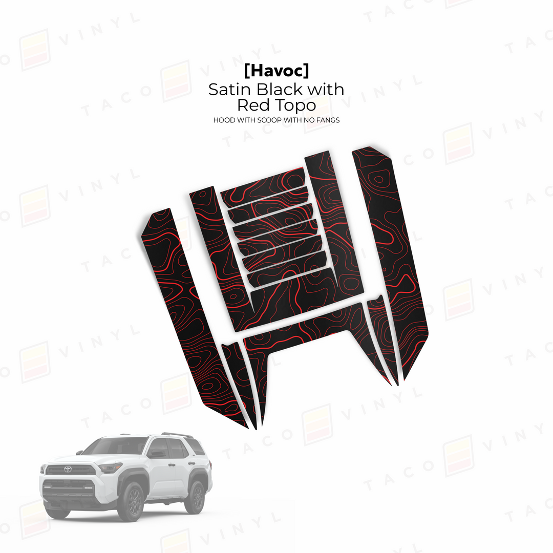 2025+ 4Runner Havoc Hood Scoop Stamp (W/ No Fangs)
