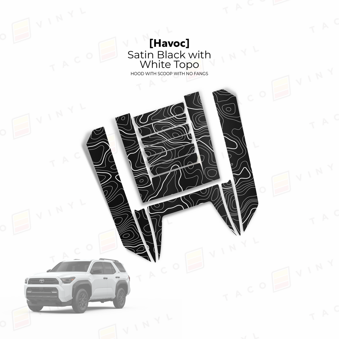 2025+ 4Runner Havoc Hood Scoop Stamp (W/ No Fangs)