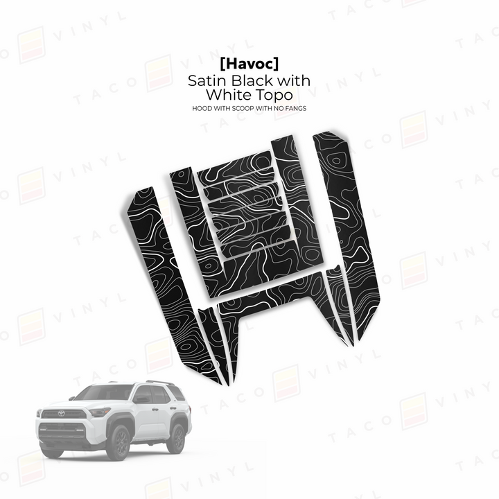 2025+ 4Runner Havoc Hood Scoop Stamp (W/ No Fangs)
