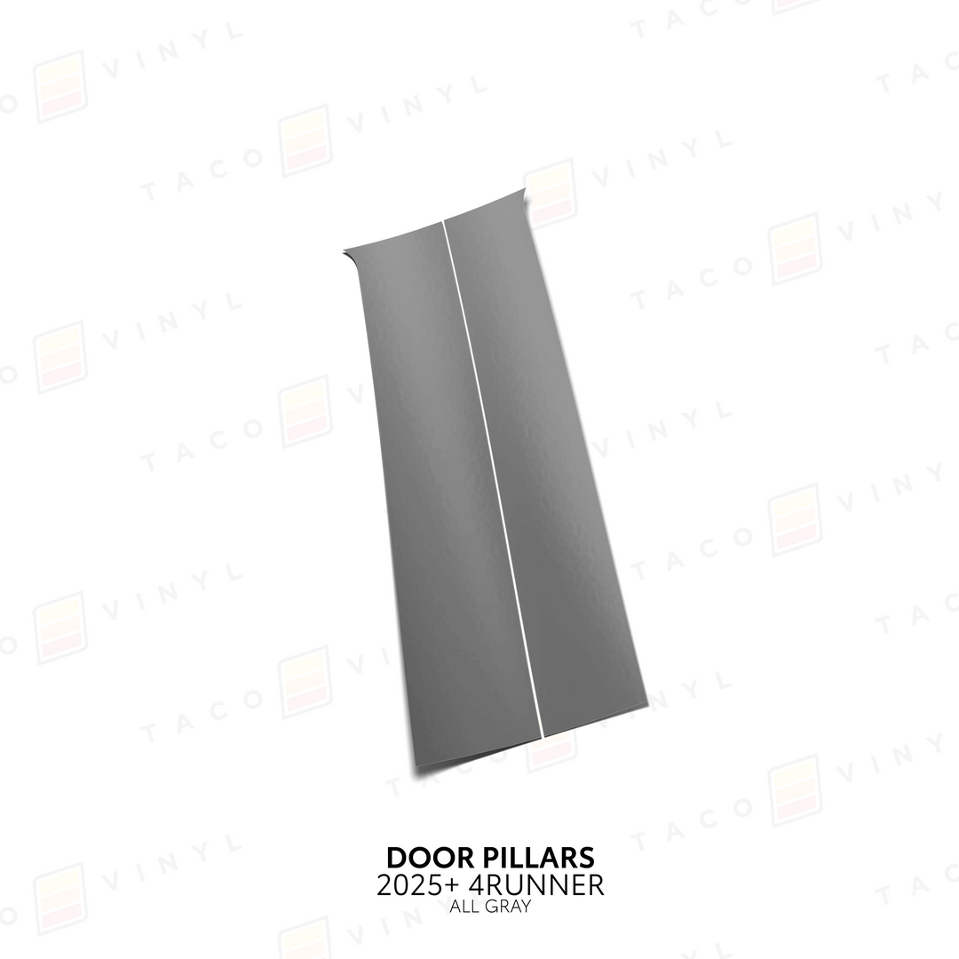 2025+ 4Runner Door Pillar Decals