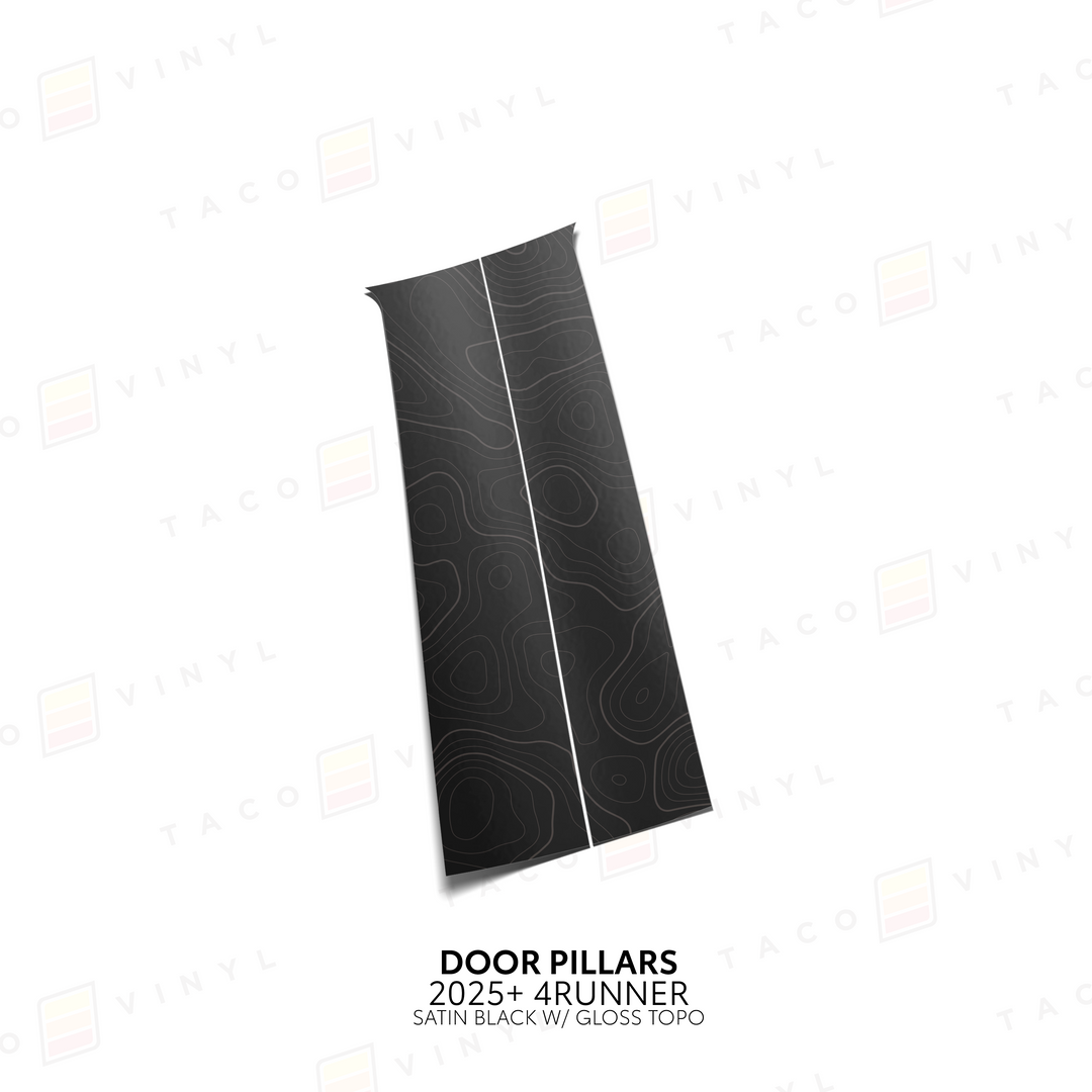 2025+ 4Runner Door Pillar Decals