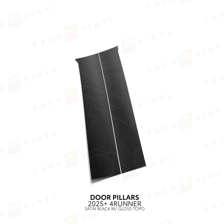 2025+ 4Runner Door Pillar Decals