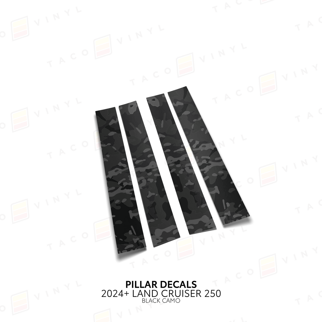 2024+ Land Cruiser 250 Door Pillar Decals