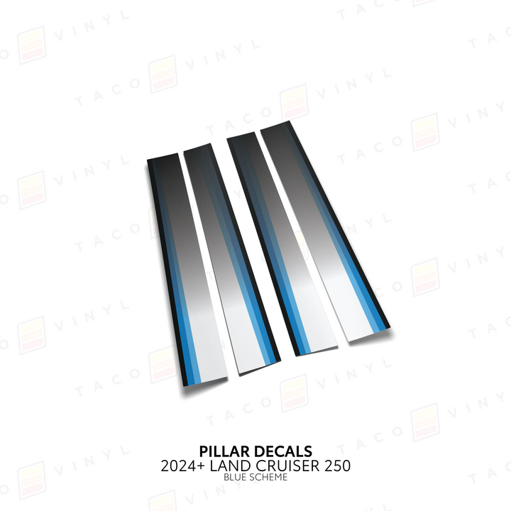 2024+ Land Cruiser 250 Door Pillar Decals