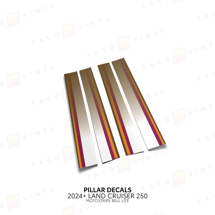 2024+ Land Cruiser 250 Door Pillar Decals