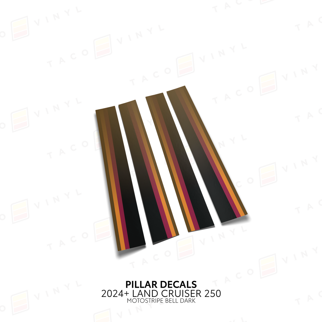 2024+ Land Cruiser 250 Door Pillar Decals