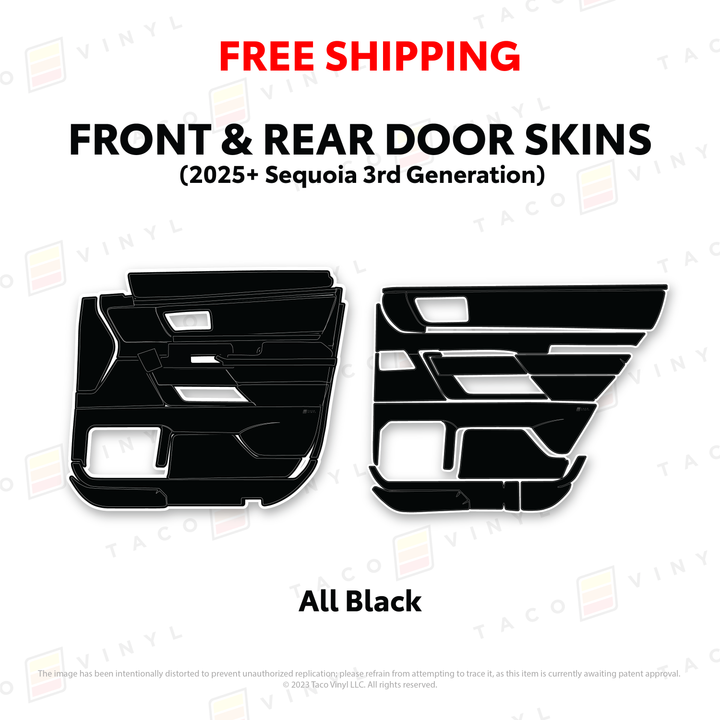 2023+ Sequoia Door Skins