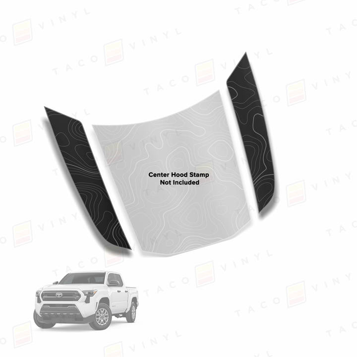 2024+ Tacoma Side Fang Hood Stamp