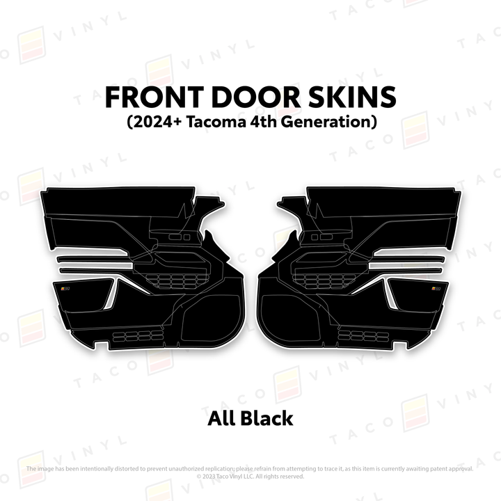 2024+ Tacoma Door Skins
