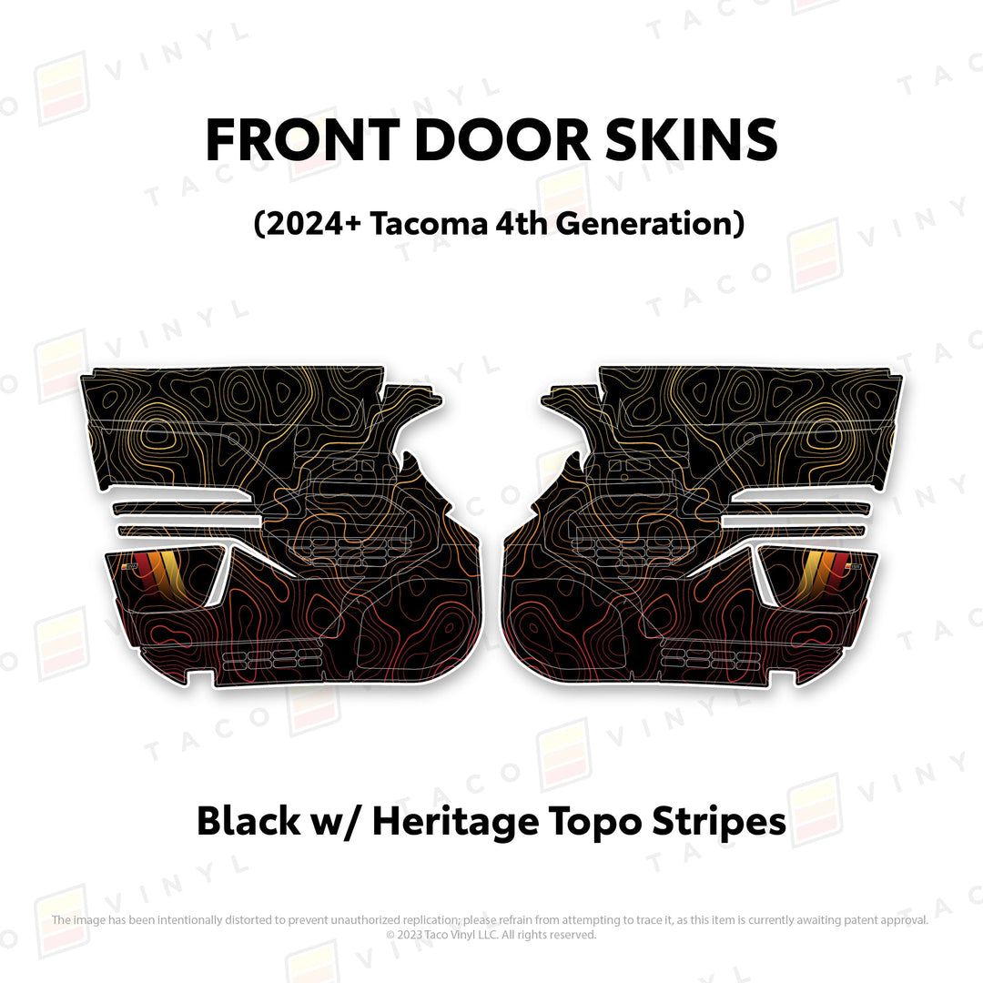 2024+ Tacoma Door Skins