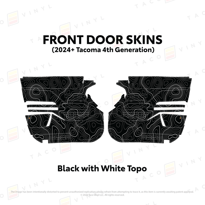 2024+ Tacoma Door Skins