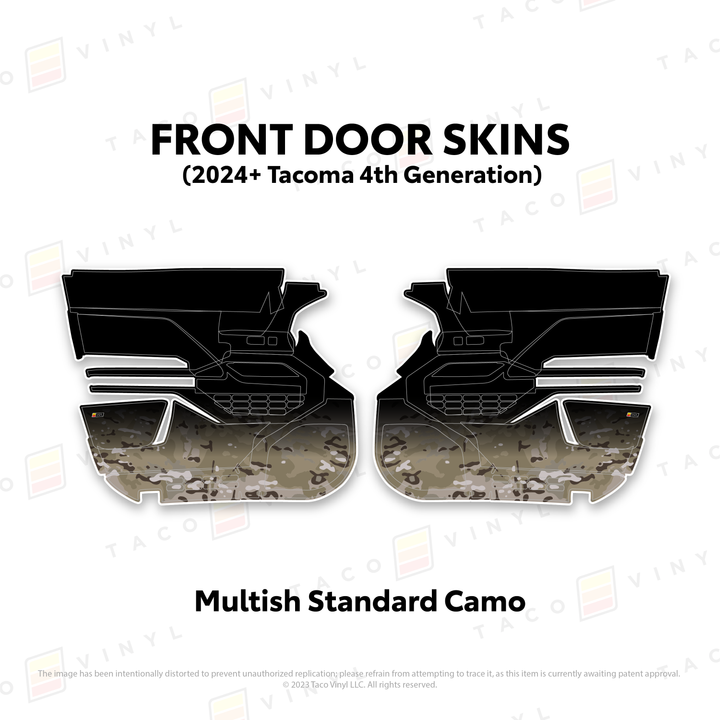 2024+ Tacoma Door Skins