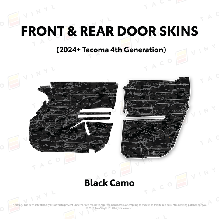 2024+ Tacoma Door Skins
