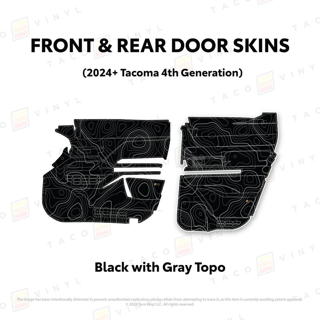 2024+ Tacoma Door Skins