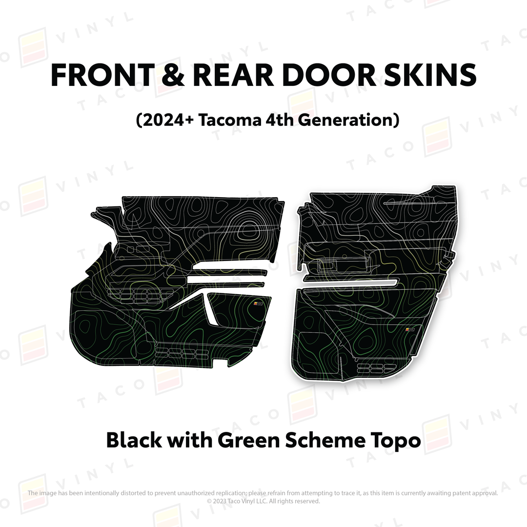 2024+ Tacoma Door Skins