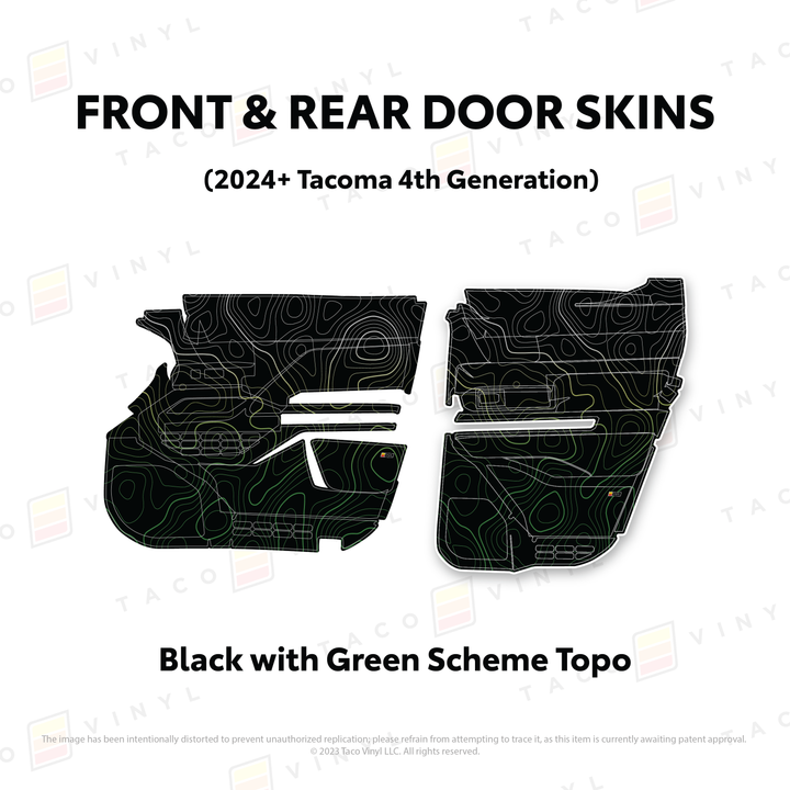 2024+ Tacoma Door Skins
