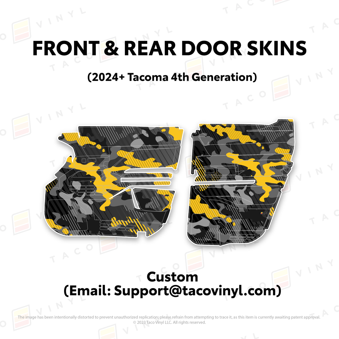 2024+ Tacoma Door Skins
