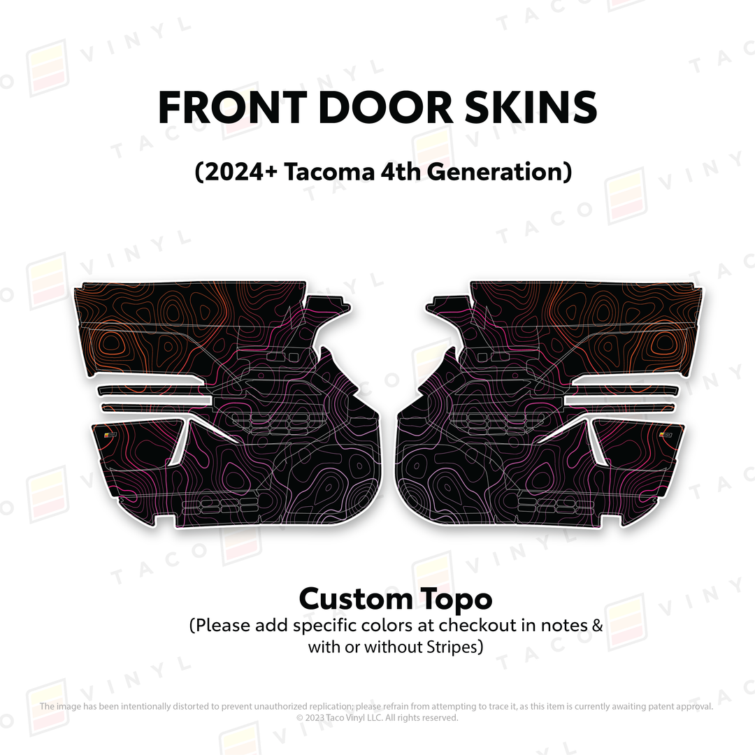 2024+ Tacoma Door Skins