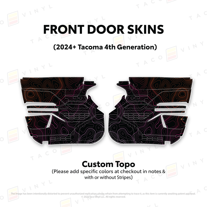 2024+ Tacoma Door Skins