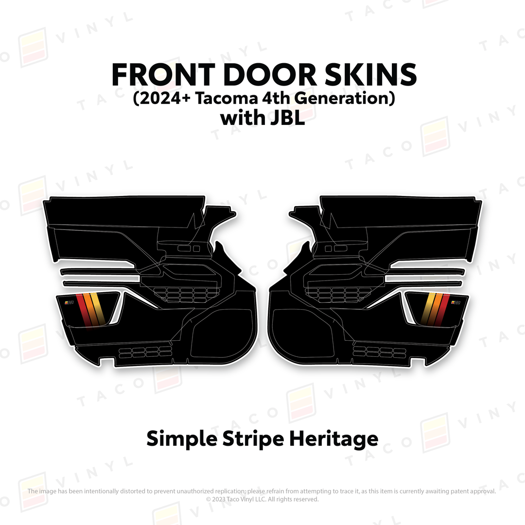 2024+ Tacoma Door Skins