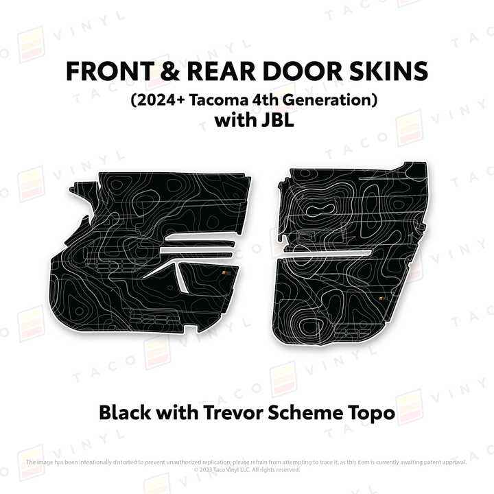 2024+ Tacoma Door Skins