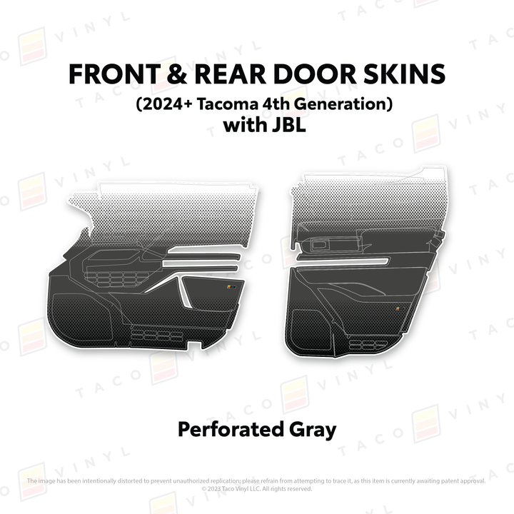 2024+ Tacoma Door Skins
