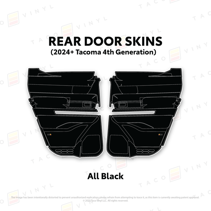 2024+ Tacoma Door Skins