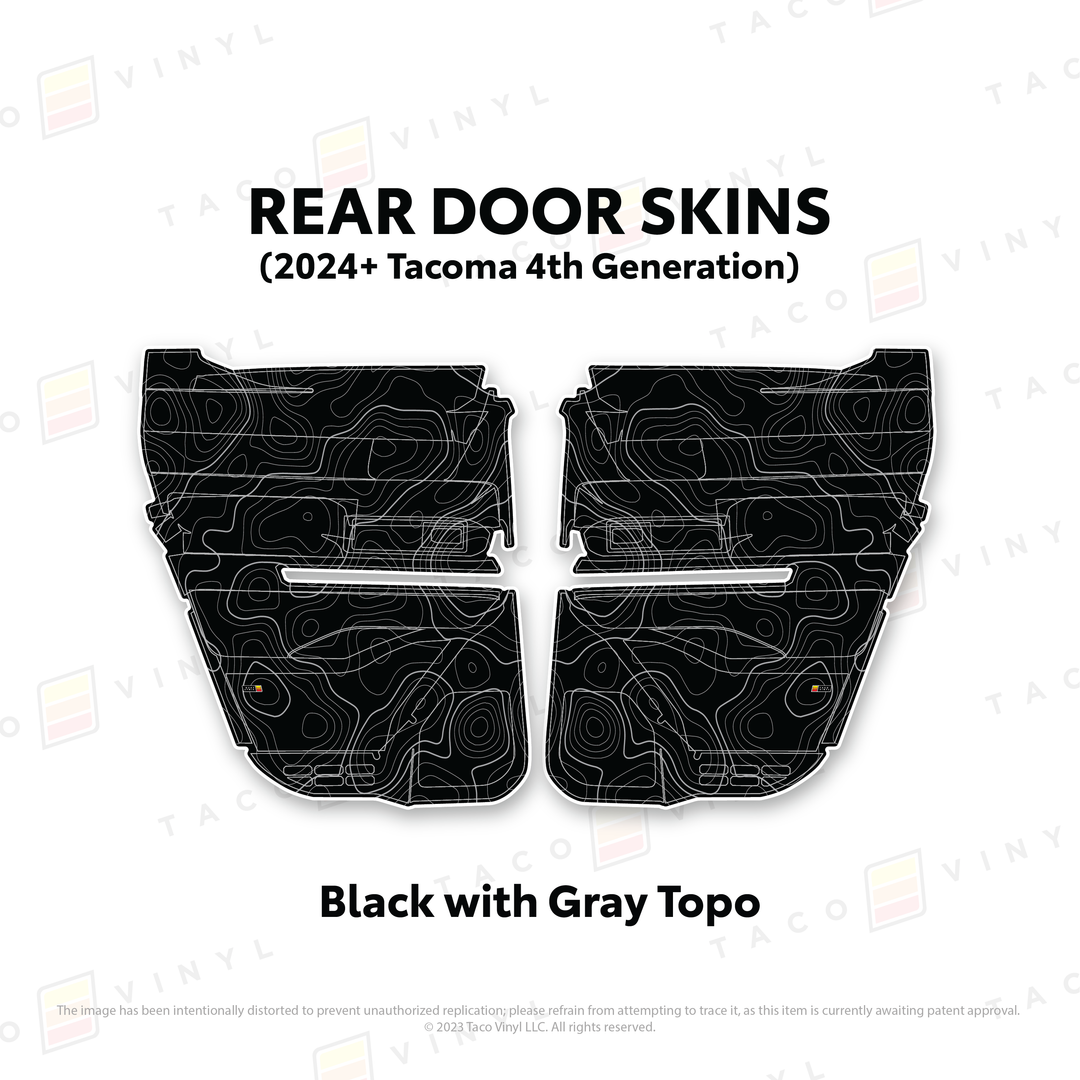 2024+ Tacoma Door Skins