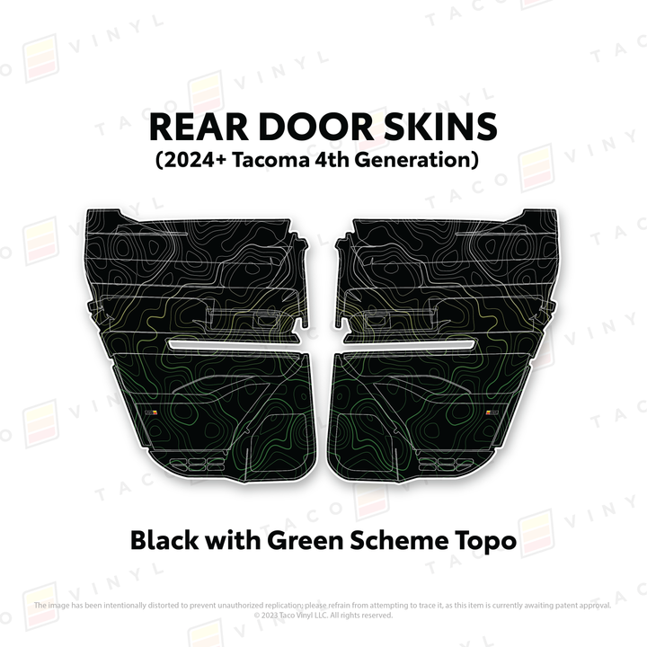 2024+ Tacoma Door Skins