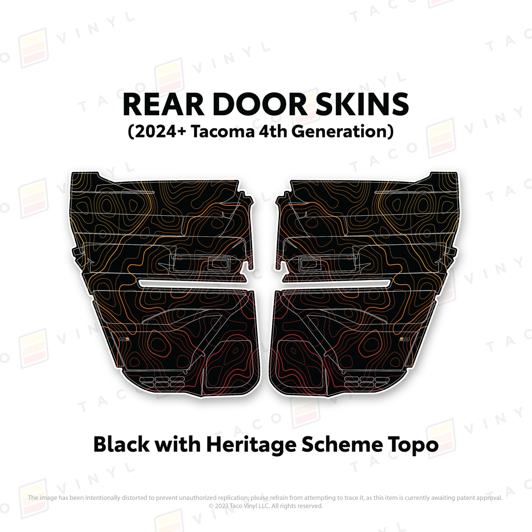 2024+ Tacoma Door Skins
