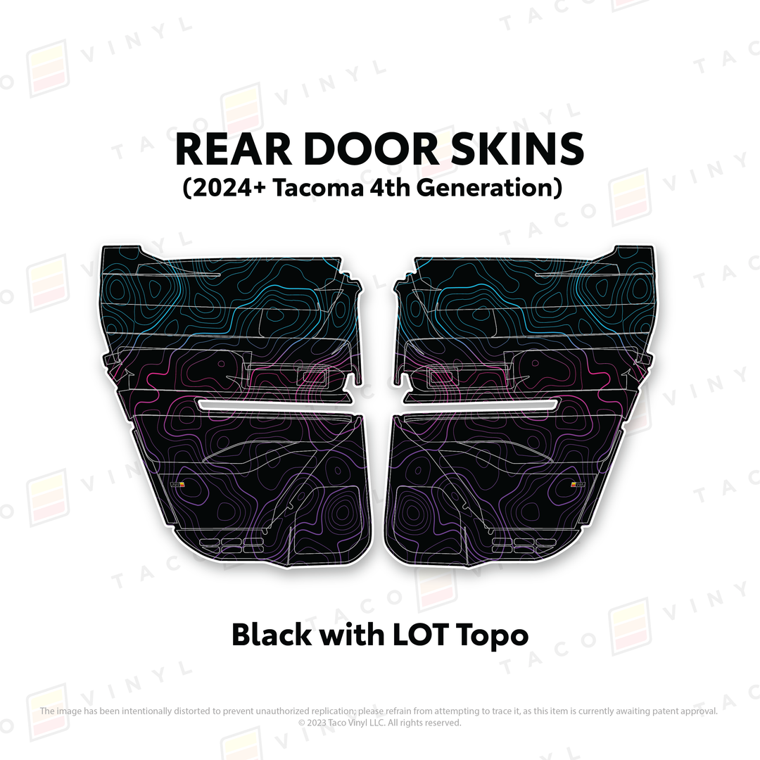 2024+ Tacoma Door Skins